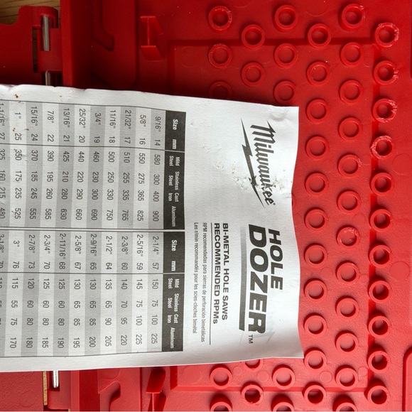 Milwaukee 49-22-4020 Hole Doser Bi-Metal Hole Saw Kit 11pc New - Picture 4 of 6